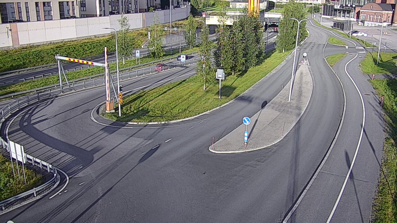 Kelikamerat Kuva Tie 12 Tampere, Rantatunnelin ramppi, länsi, Tampere, Pirkanmaa