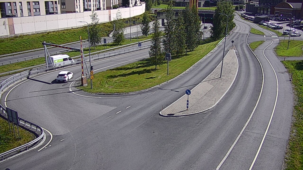 Kelikamerat Kuva Tie 12 Tampere, Rantatunnelin ramppi, länsi, Tampere, Pirkanmaa
