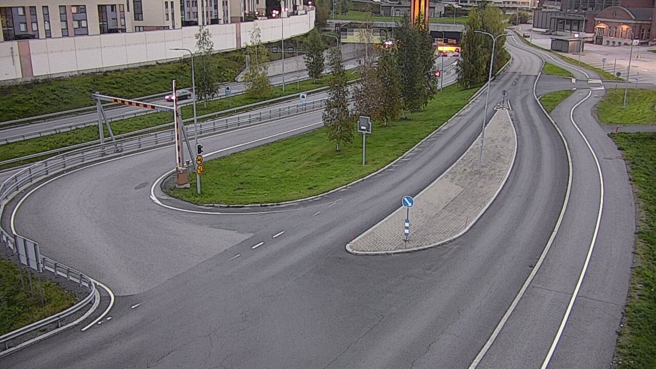 Weather Camera Image Väg 12 Tammerfors, Rantatunneli ramppi, väst, Tampere, Pirkanmaa