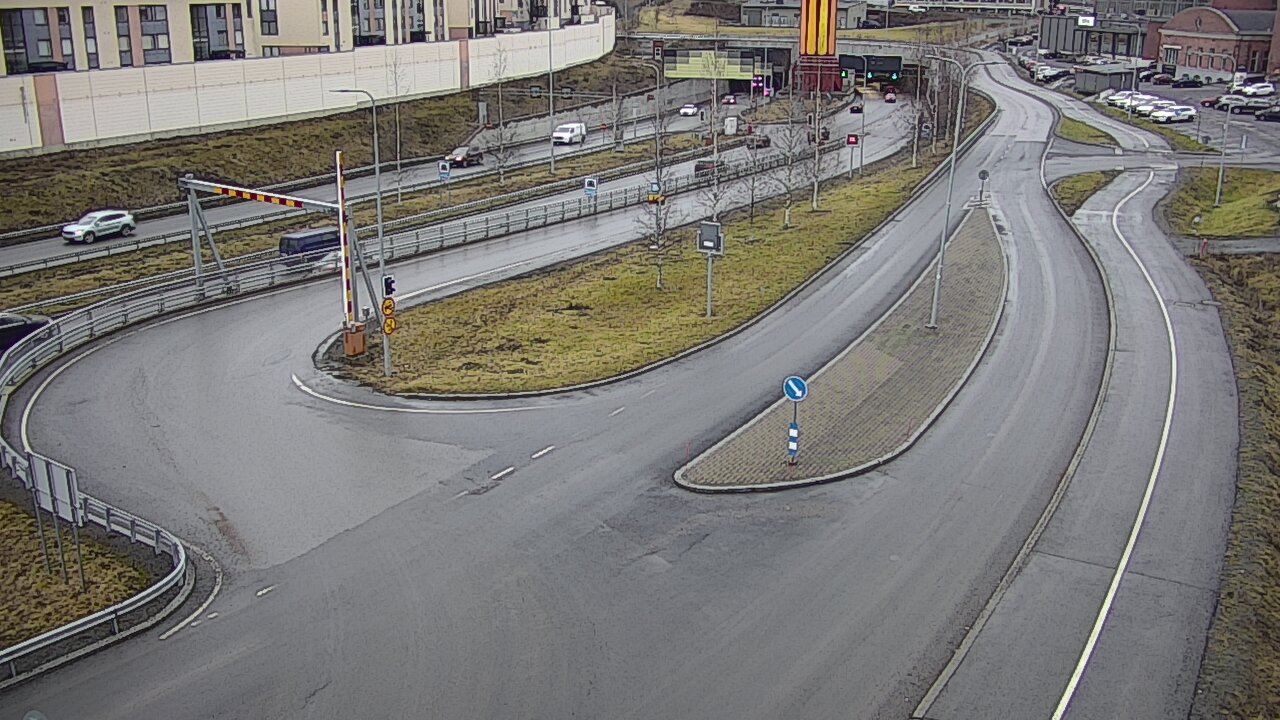 Kelikamerat Kuva Tie 12 Tampere, Rantatunnelin ramppi, länsi, Tampere, Pirkanmaa