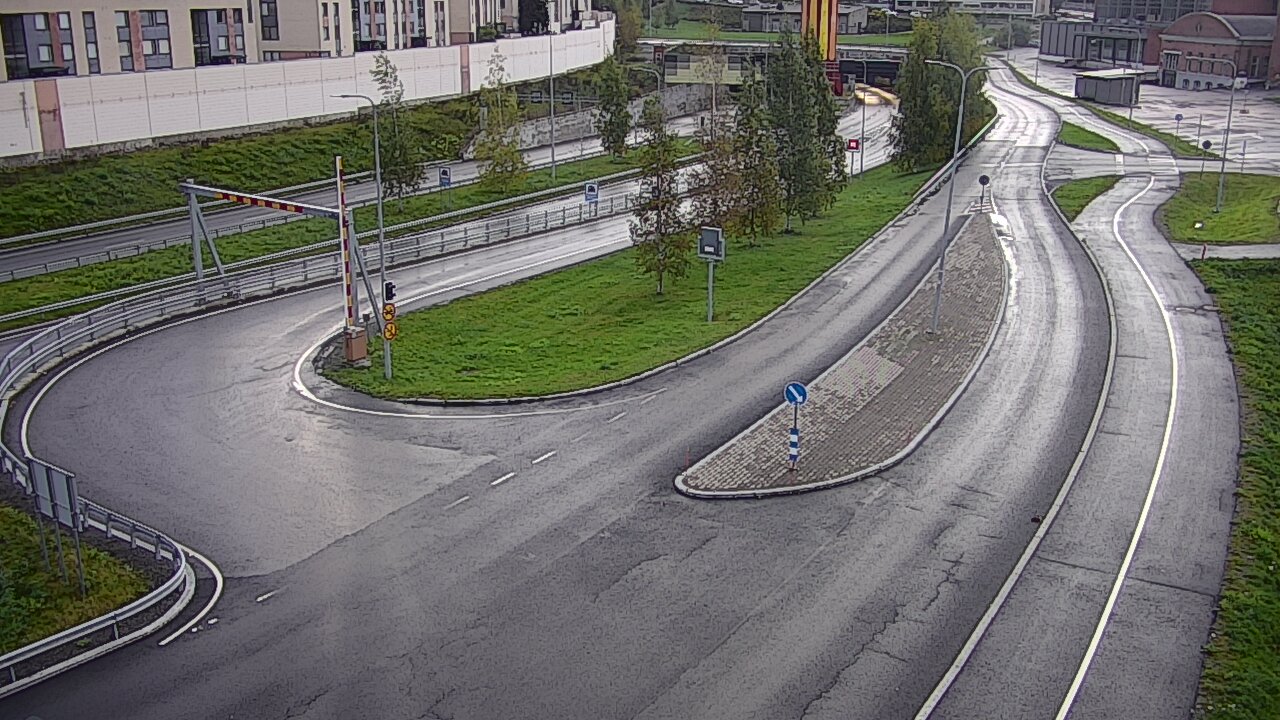 Weather Camera Image Väg 12 Tammerfors, Rantatunneli ramppi, väst, Tampere, Pirkanmaa