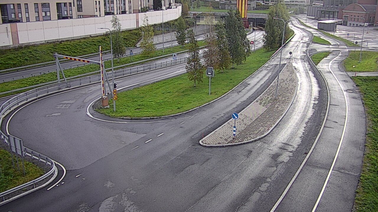 Weather Camera Image Väg 12 Tammerfors, Rantatunneli ramppi, väst, Tampere, Pirkanmaa