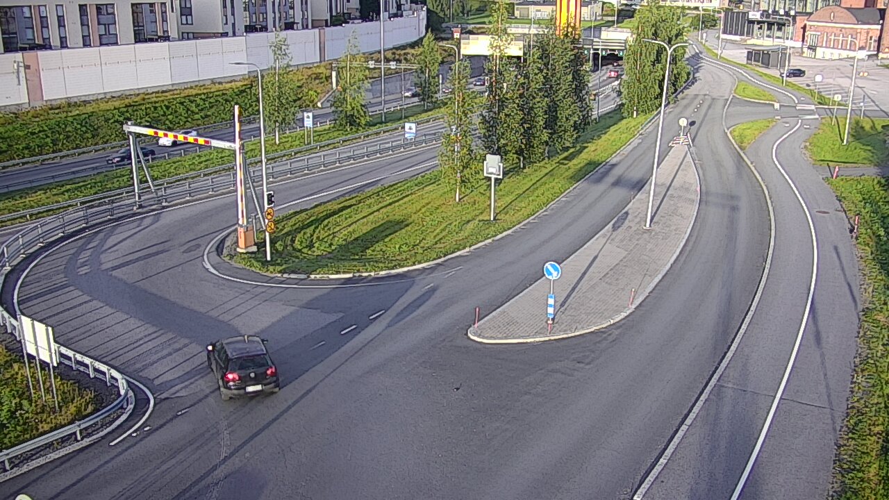 Kelikamerat Kuva Tie 12 Tampere, Rantatunnelin ramppi, länsi, Tampere, Pirkanmaa