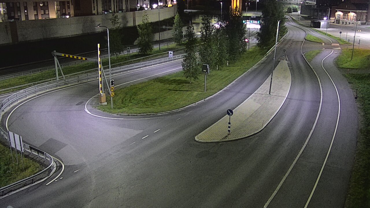 Kelikamerat Kuva Tie 12 Tampere, Rantatunnelin ramppi, länsi, Tampere, Pirkanmaa