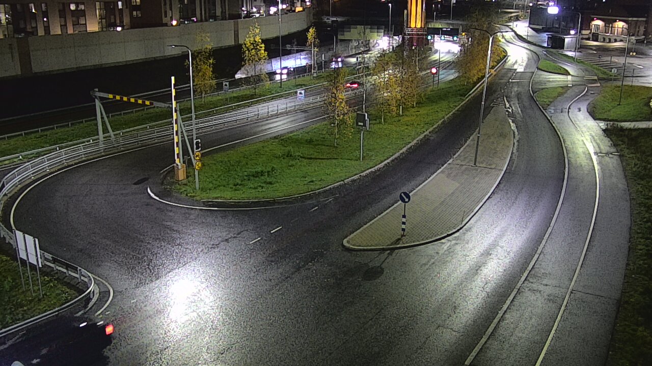 Weather Camera Image Väg 12 Tammerfors, Rantatunneli ramppi, väst, Tampere, Pirkanmaa