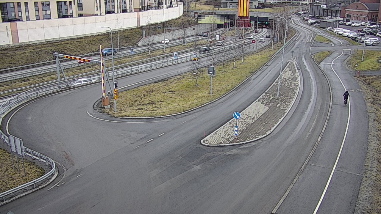 Kelikamerat Kuva Tie 12 Tampere, Rantatunnelin ramppi, länsi, Tampere, Pirkanmaa