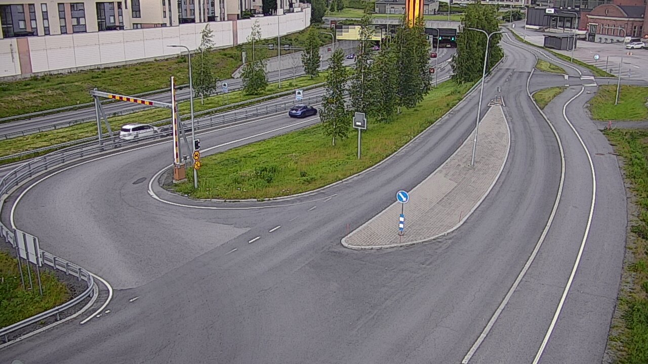 Kelikamerat Kuva Tie 12 Tampere, Rantatunnelin ramppi, länsi, Tampere, Pirkanmaa