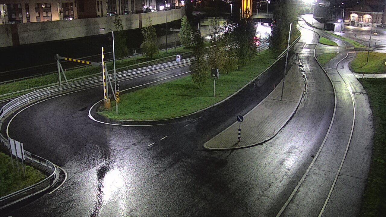 Weather Camera Image Väg 12 Tammerfors, Rantatunneli ramppi, väst, Tampere, Pirkanmaa