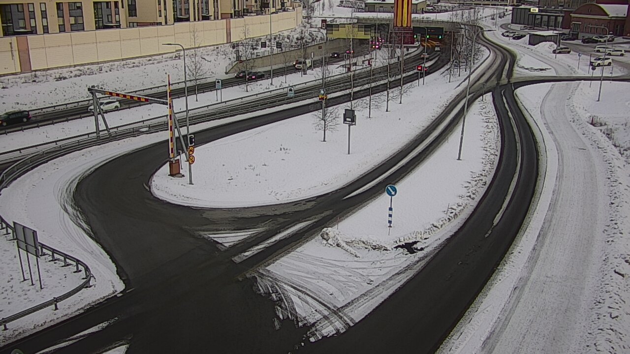 Kelikamerat Kuva Tie 12 Tampere, Rantatunnelin ramppi, länsi, Tampere, Pirkanmaa