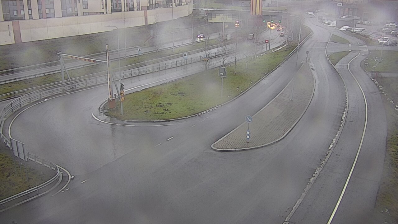 Weather Camera Image Väg 12 Tammerfors, Rantatunneli ramppi, väst, Tampere, Pirkanmaa