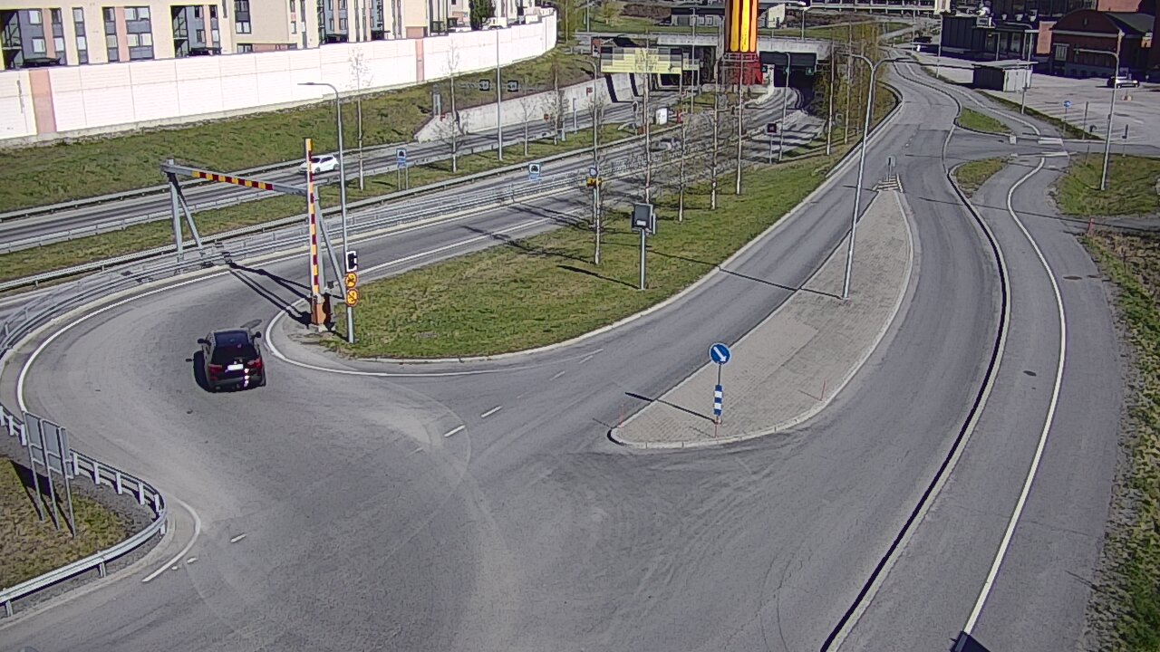 Weather Camera Image Road 12 Tampere, Rantatunnelin ramppi, west, Tampere, Pirkanmaa