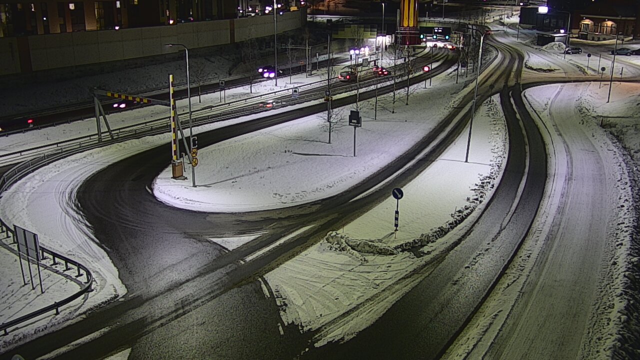 Kelikamerat Kuva Tie 12 Tampere, Rantatunnelin ramppi, länsi, Tampere, Pirkanmaa