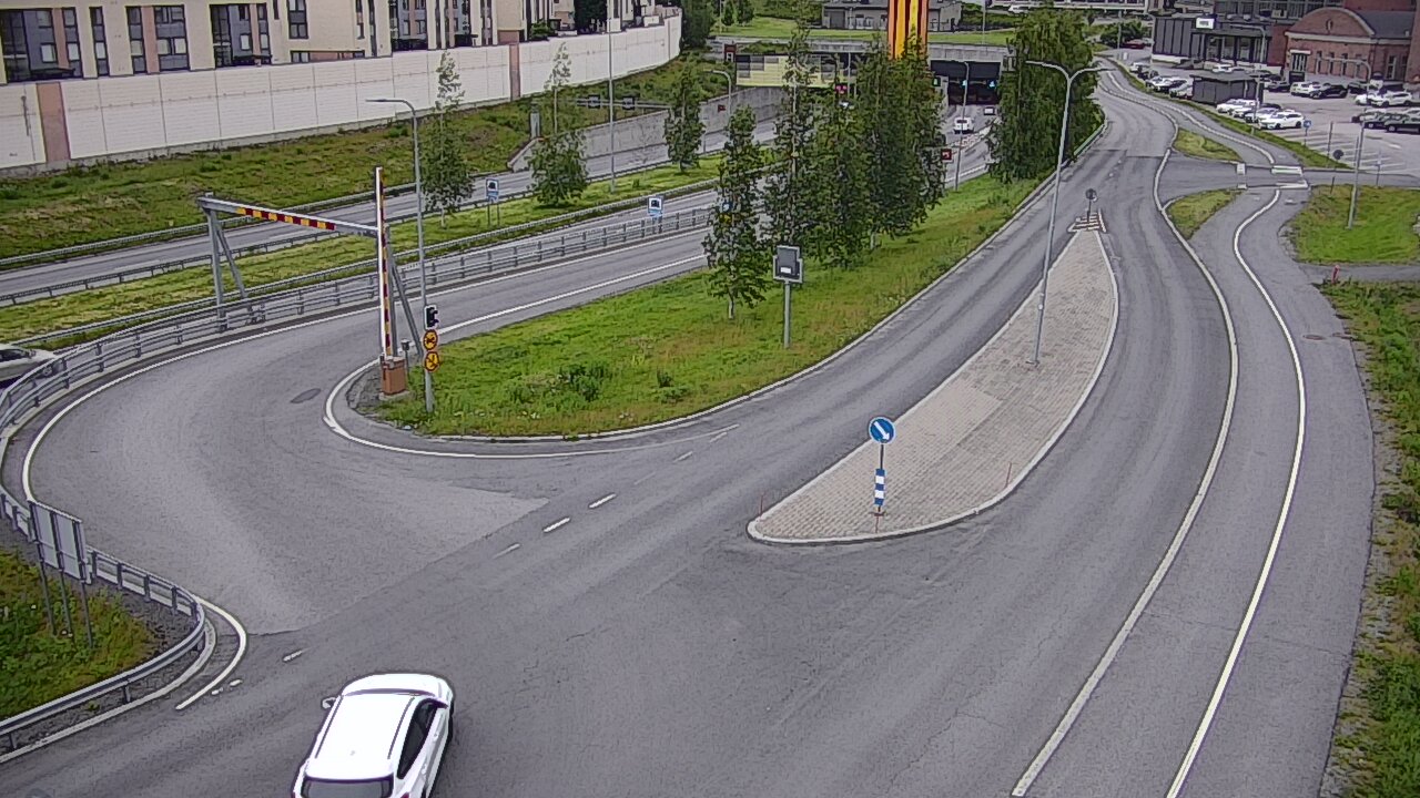 Kelikamerat Kuva Tie 12 Tampere, Rantatunnelin ramppi, länsi, Tampere, Pirkanmaa