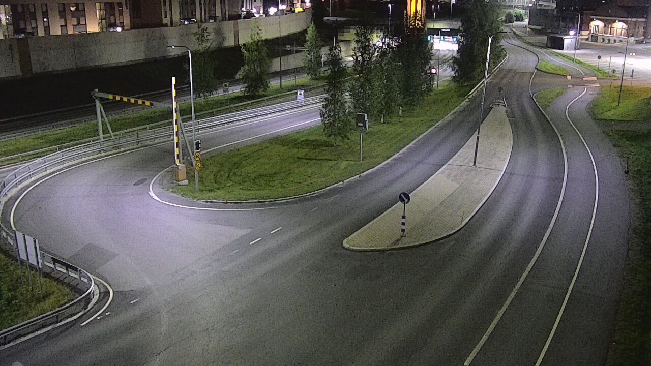 Kelikamerat Kuva Tie 12 Tampere, Rantatunnelin ramppi, länsi, Tampere, Pirkanmaa