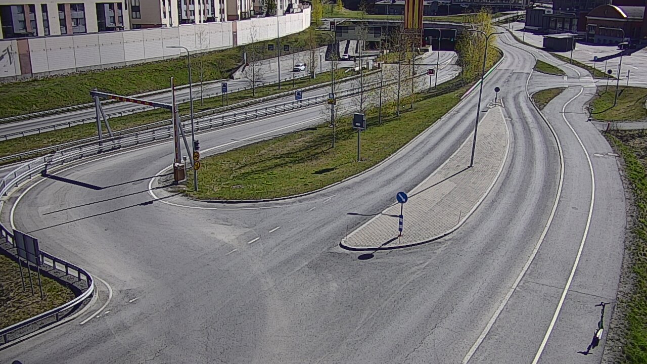 Weather Camera Image Road 12 Tampere, Rantatunnelin ramppi, west, Tampere, Pirkanmaa