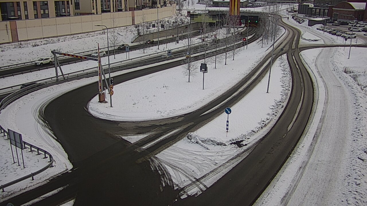 Kelikamerat Kuva Tie 12 Tampere, Rantatunnelin ramppi, länsi, Tampere, Pirkanmaa