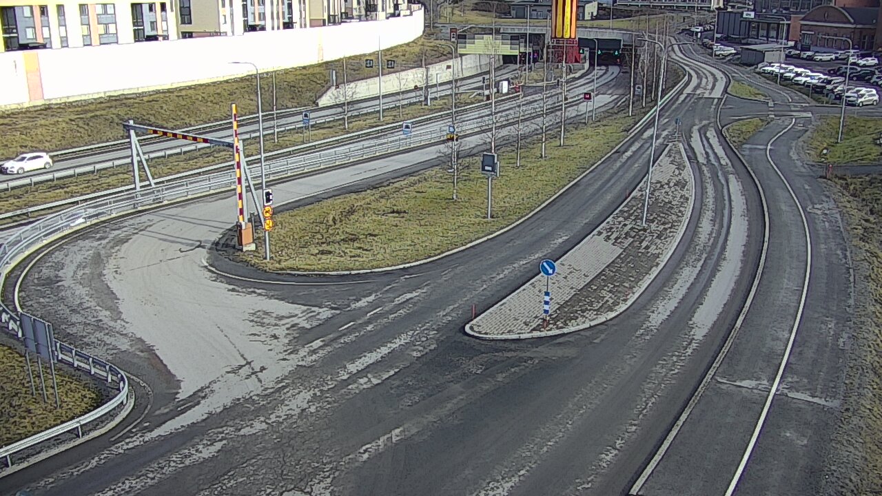 Kelikamerat Kuva Tie 12 Tampere, Rantatunnelin ramppi, länsi, Tampere, Pirkanmaa