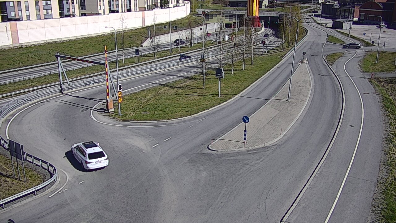 Weather Camera Image Road 12 Tampere, Rantatunnelin ramppi, west, Tampere, Pirkanmaa