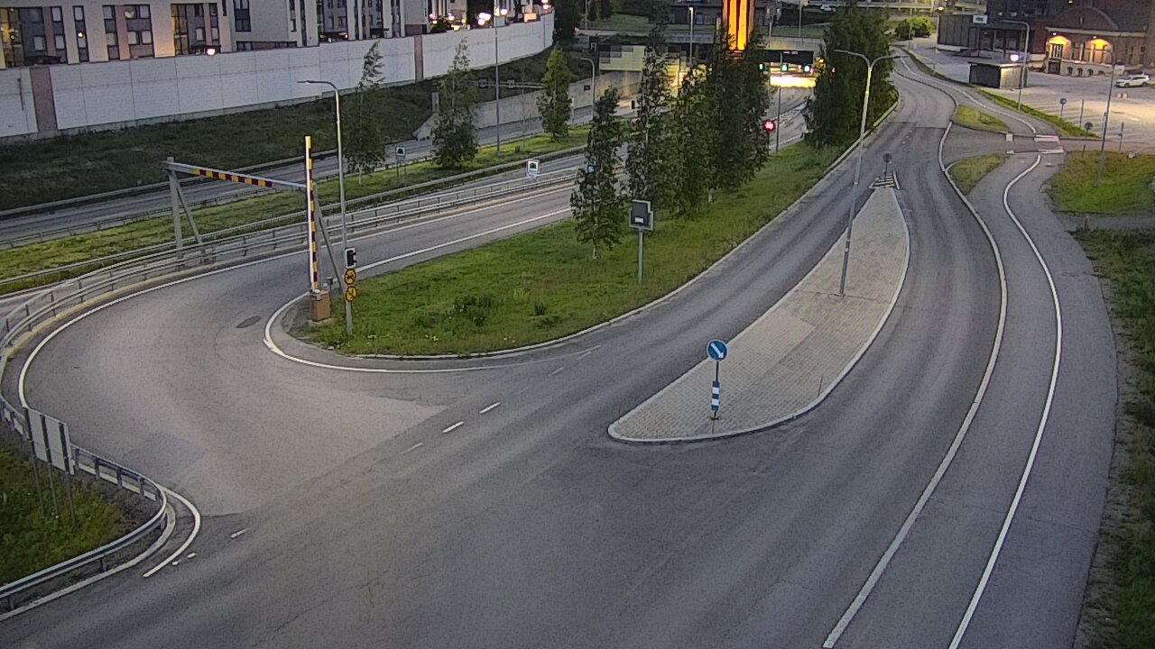 Kelikamerat Kuva Tie 12 Tampere, Rantatunnelin ramppi, länsi, Tampere, Pirkanmaa