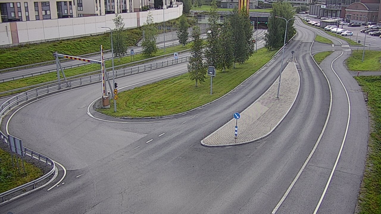 Kelikamerat Kuva Tie 12 Tampere, Rantatunnelin ramppi, länsi, Tampere, Pirkanmaa