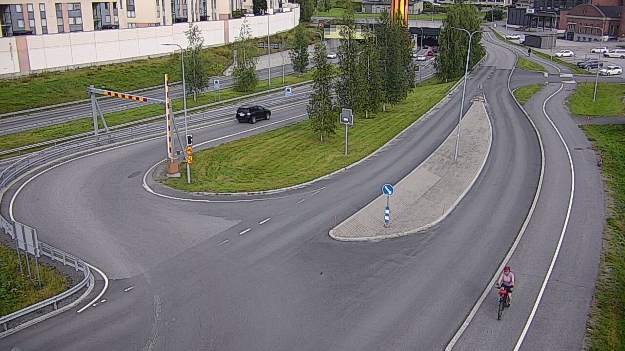 Kelikamerat Kuva Tie 12 Tampere, Rantatunnelin ramppi, länsi, Tampere, Pirkanmaa