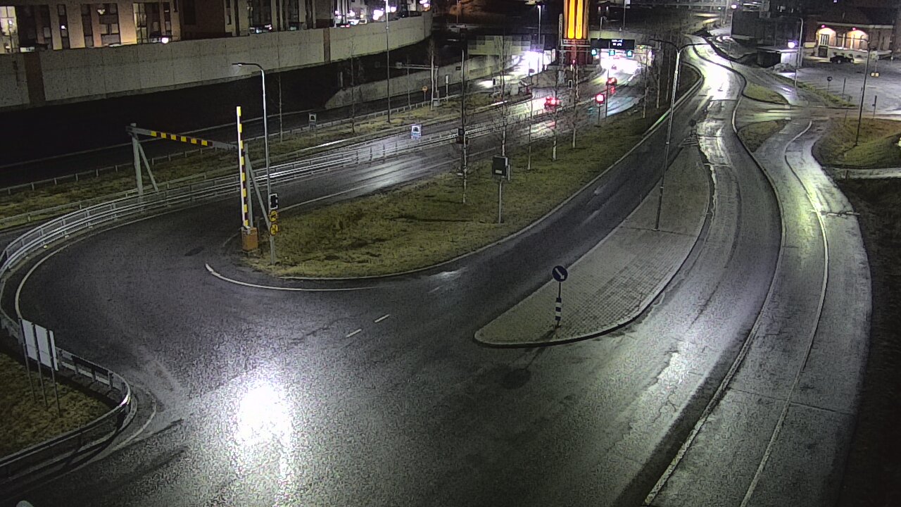 Kelikamerat Kuva Tie 12 Tampere, Rantatunnelin ramppi, länsi, Tampere, Pirkanmaa