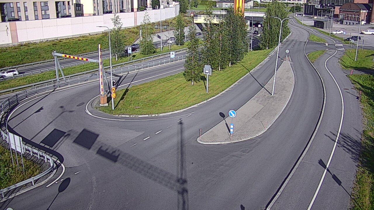 Kelikamerat Kuva Tie 12 Tampere, Rantatunnelin ramppi, länsi, Tampere, Pirkanmaa