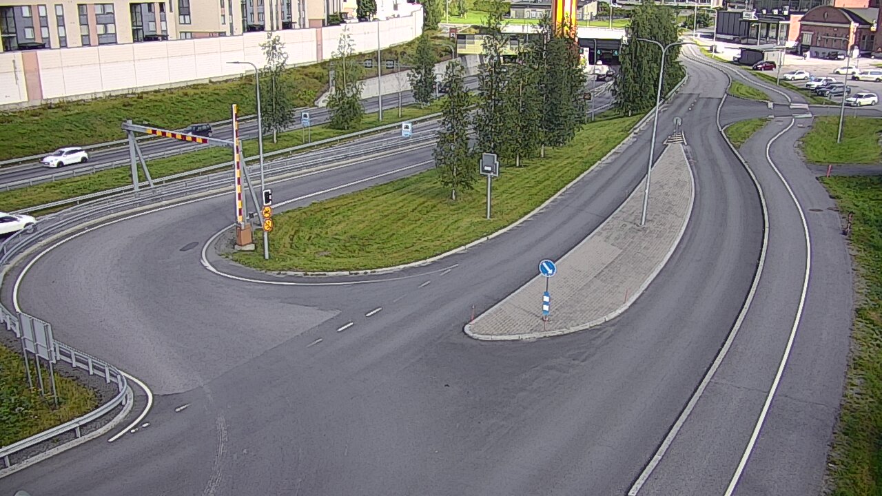 Kelikamerat Kuva Tie 12 Tampere, Rantatunnelin ramppi, länsi, Tampere, Pirkanmaa