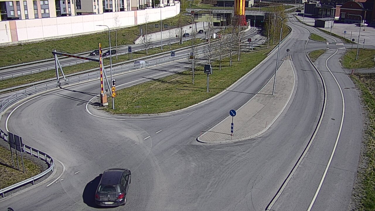 Weather Camera Image Road 12 Tampere, Rantatunnelin ramppi, west, Tampere, Pirkanmaa
