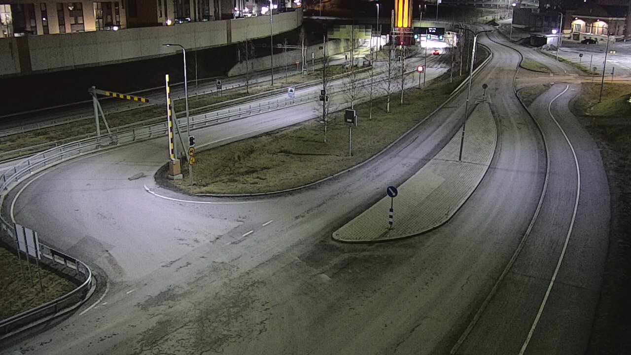 Kelikamerat Kuva Tie 12 Tampere, Rantatunnelin ramppi, länsi, Tampere, Pirkanmaa