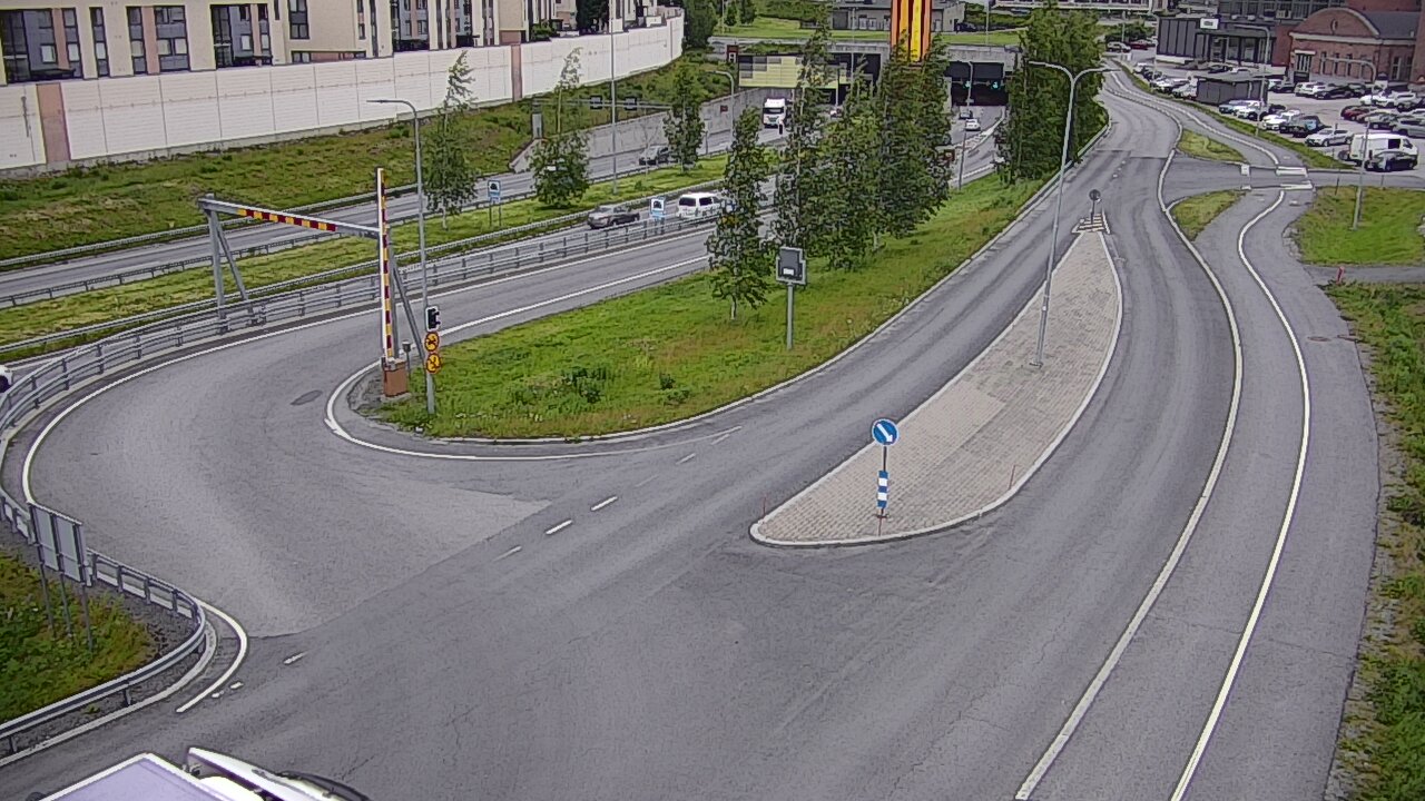 Kelikamerat Kuva Tie 12 Tampere, Rantatunnelin ramppi, länsi, Tampere, Pirkanmaa
