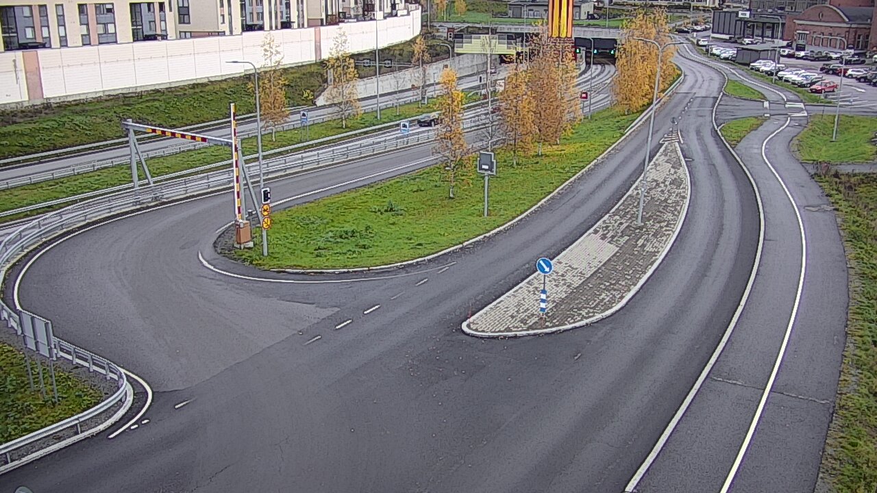 Kelikamerat Kuva Tie 12 Tampere, Rantatunnelin ramppi, länsi, Tampere, Pirkanmaa