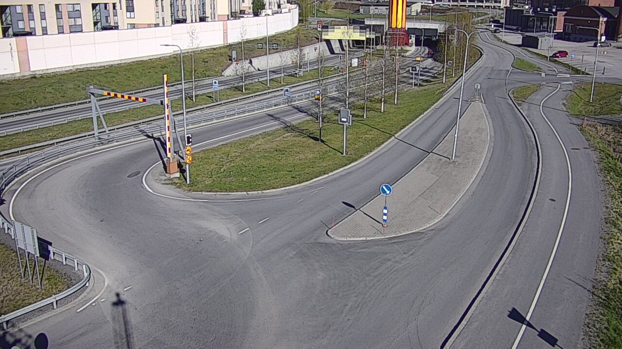 Weather Camera Image Road 12 Tampere, Rantatunnelin ramppi, west, Tampere, Pirkanmaa