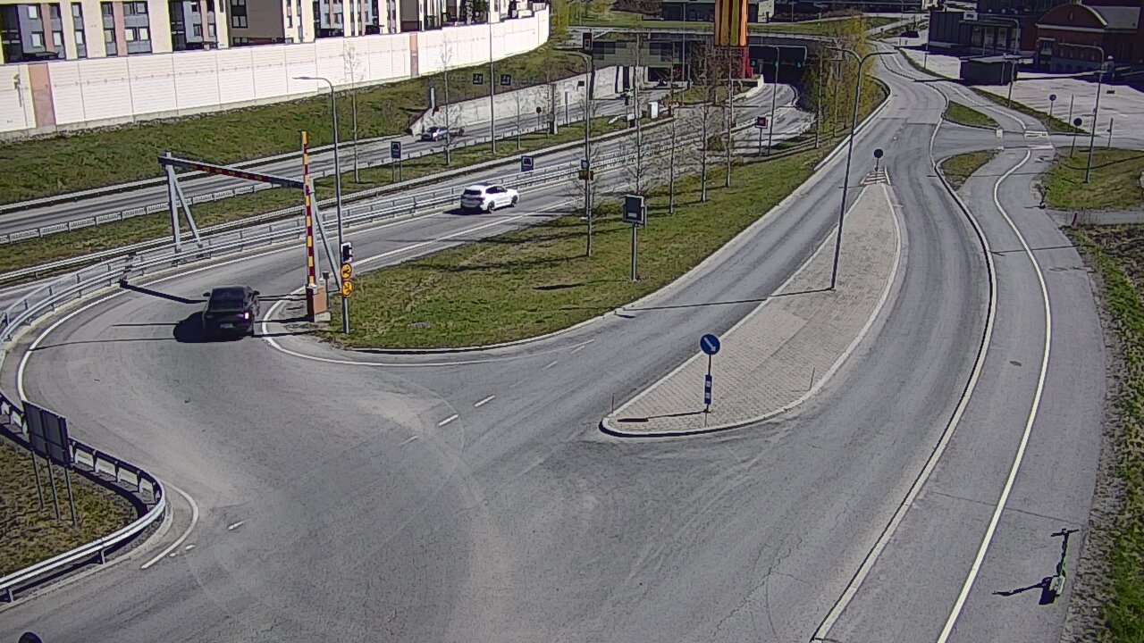 Weather Camera Image Road 12 Tampere, Rantatunnelin ramppi, west, Tampere, Pirkanmaa