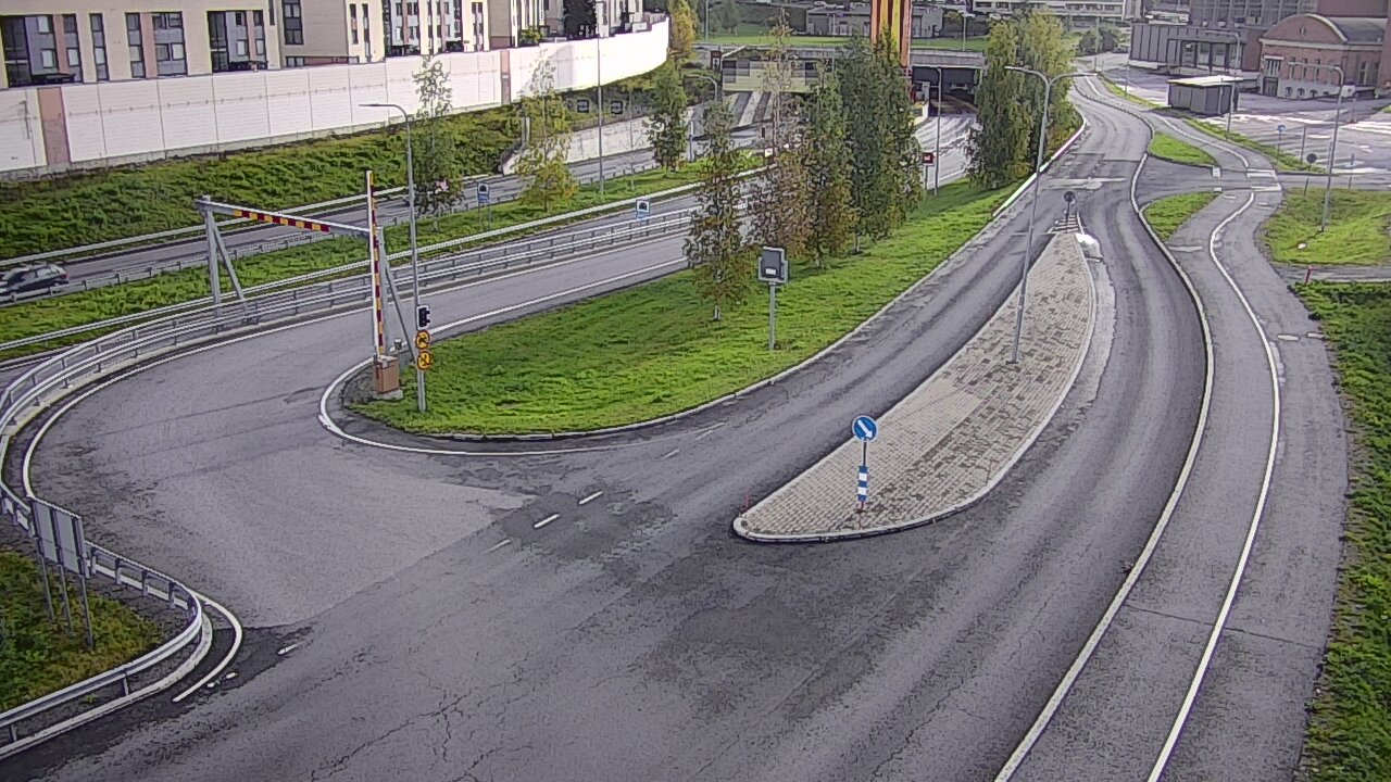 Kelikamerat Kuva Tie 12 Tampere, Rantatunnelin ramppi, länsi, Tampere, Pirkanmaa