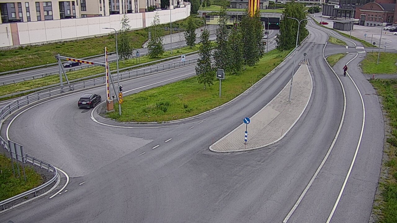 Kelikamerat Kuva Tie 12 Tampere, Rantatunnelin ramppi, länsi, Tampere, Pirkanmaa