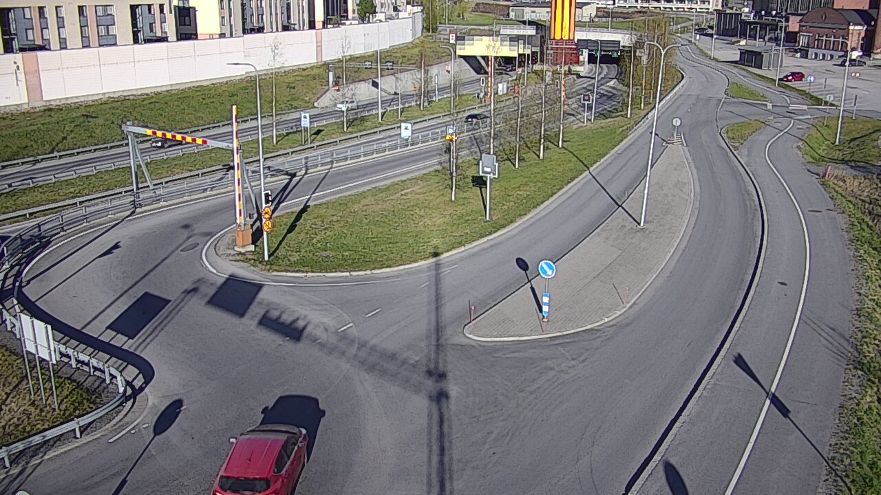 Weather Camera Image Road 12 Tampere, Rantatunnelin ramppi, west, Tampere, Pirkanmaa