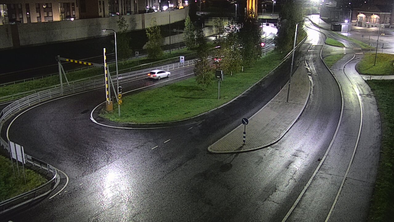 Weather Camera Image Väg 12 Tammerfors, Rantatunneli ramppi, väst, Tampere, Pirkanmaa