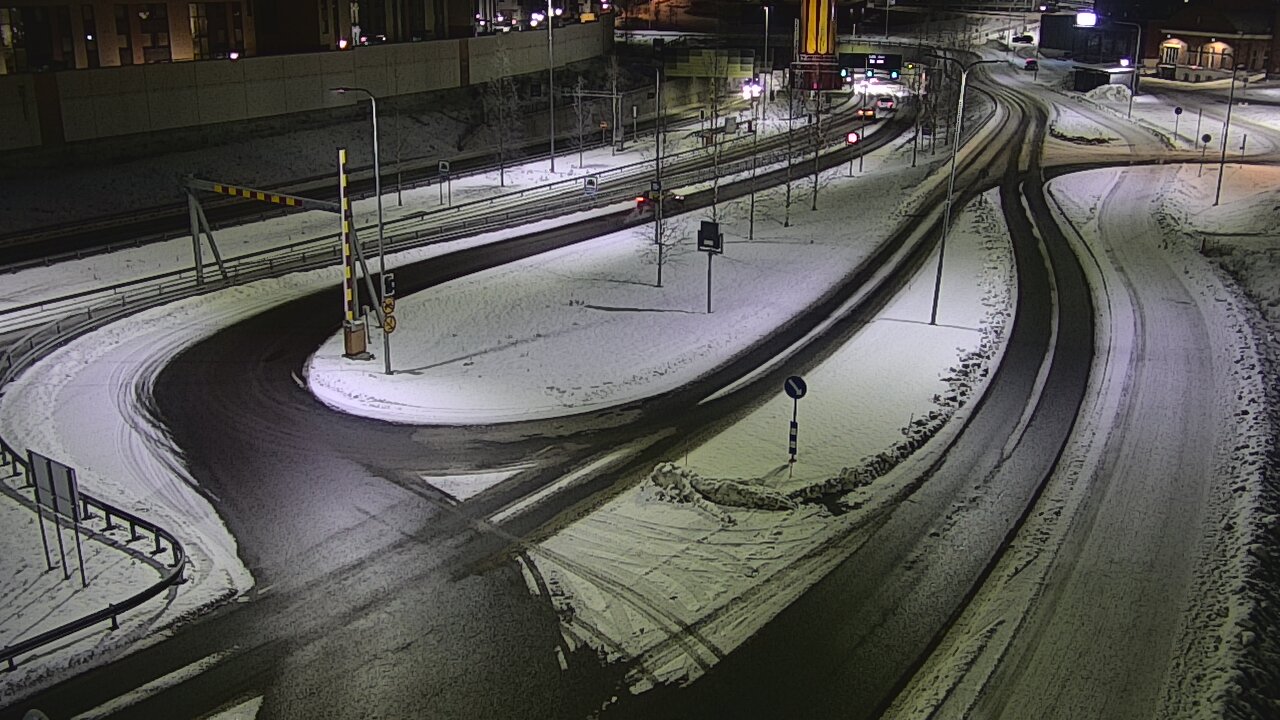 Kelikamerat Kuva Tie 12 Tampere, Rantatunnelin ramppi, länsi, Tampere, Pirkanmaa