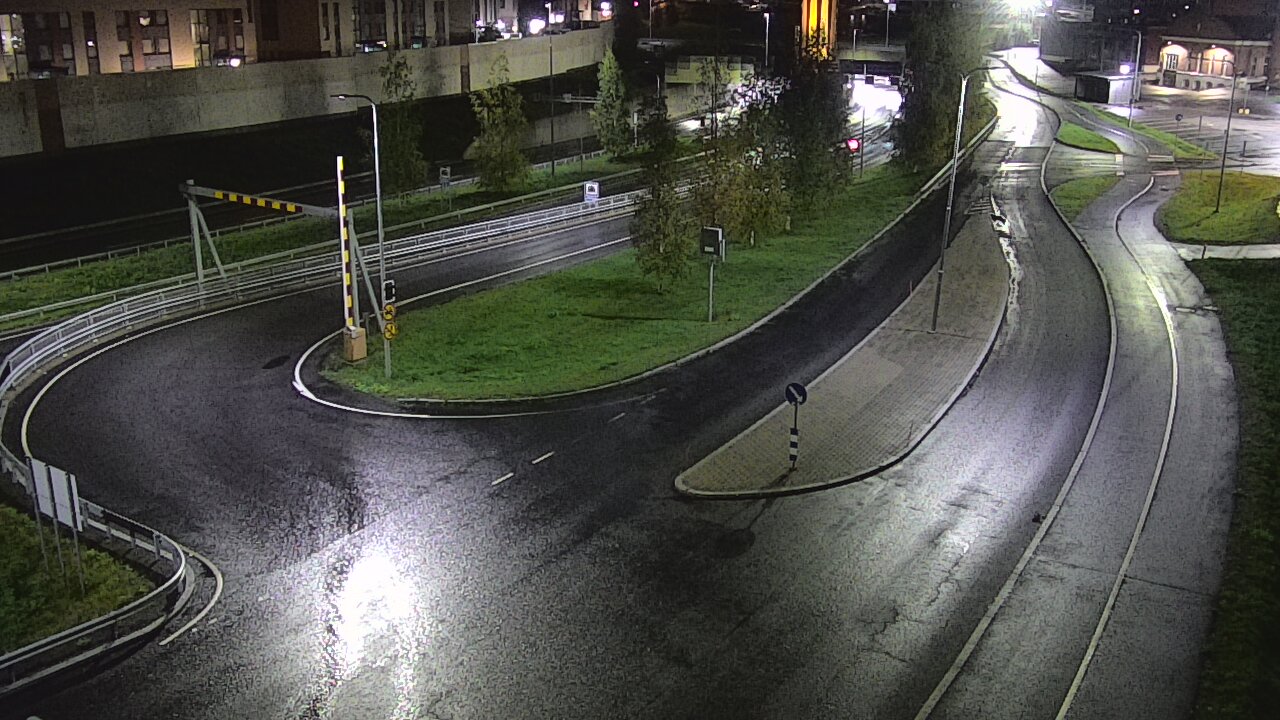 Weather Camera Image Väg 12 Tammerfors, Rantatunneli ramppi, väst, Tampere, Pirkanmaa