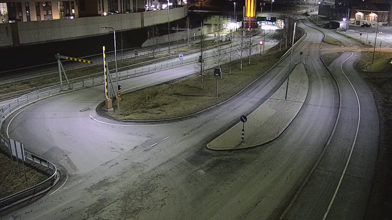 Kelikamerat Kuva Tie 12 Tampere, Rantatunnelin ramppi, länsi, Tampere, Pirkanmaa