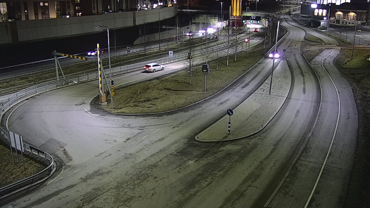 Weather Camera Image Road 12 Tampere, Rantatunnelin ramppi, west, Tampere, Pirkanmaa