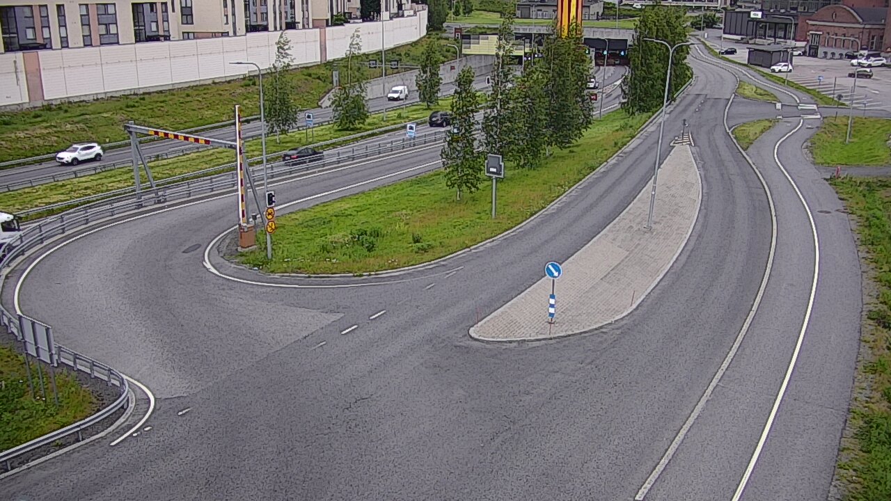 Kelikamerat Kuva Tie 12 Tampere, Rantatunnelin ramppi, länsi, Tampere, Pirkanmaa