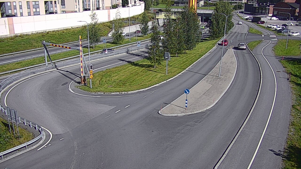 Kelikamerat Kuva Tie 12 Tampere, Rantatunnelin ramppi, länsi, Tampere, Pirkanmaa