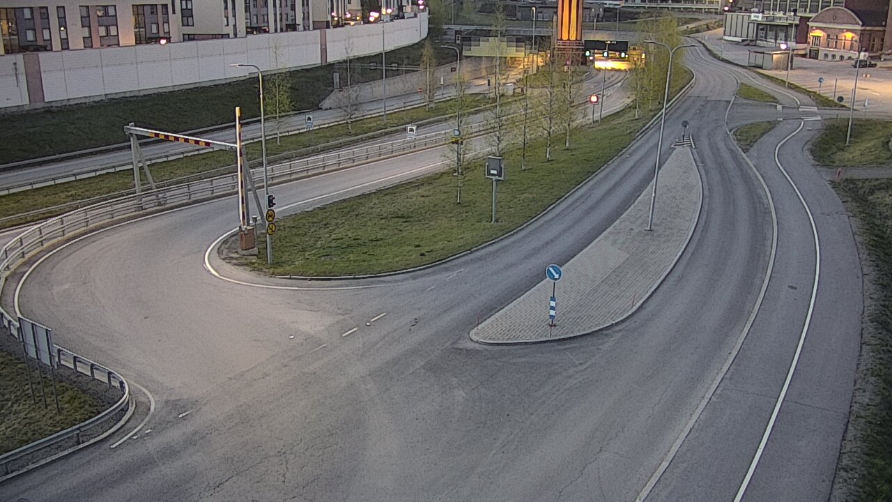 Weather Camera Image Road 12 Tampere, Rantatunnelin ramppi, west, Tampere, Pirkanmaa