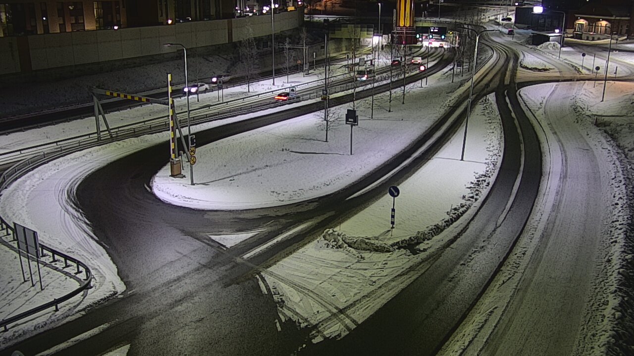 Kelikamerat Kuva Tie 12 Tampere, Rantatunnelin ramppi, länsi, Tampere, Pirkanmaa