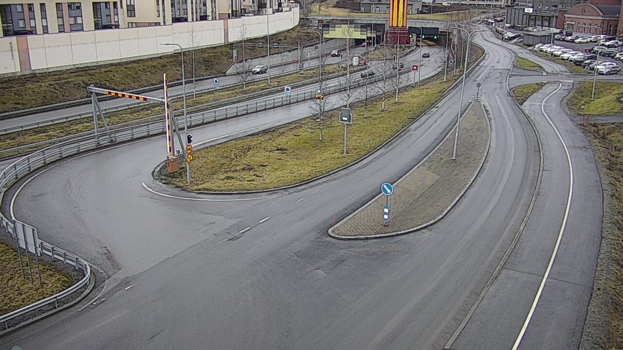 Kelikamerat Kuva Tie 12 Tampere, Rantatunnelin ramppi, länsi, Tampere, Pirkanmaa