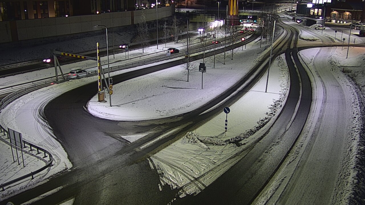 Kelikamerat Kuva Tie 12 Tampere, Rantatunnelin ramppi, länsi, Tampere, Pirkanmaa