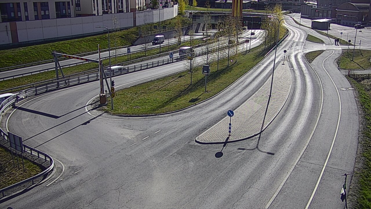 Weather Camera Image Road 12 Tampere, Rantatunnelin ramppi, west, Tampere, Pirkanmaa