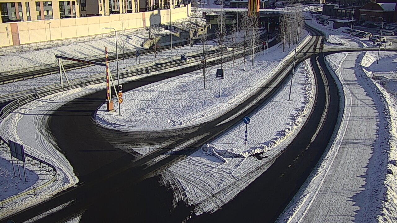 Kelikamerat Kuva Tie 12 Tampere, Rantatunnelin ramppi, länsi, Tampere, Pirkanmaa